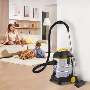 Dry & Wet 1600W Vacuum Cleaner ST-5034 25L Stainless Steel by WINNING STAR | Vacuum Cleaner | SASKA Trading