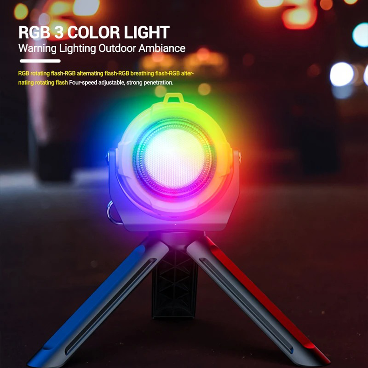 EDC Mini Rechargeable Flashlight MX-6619 | Compact Magnetic USB-C Torch