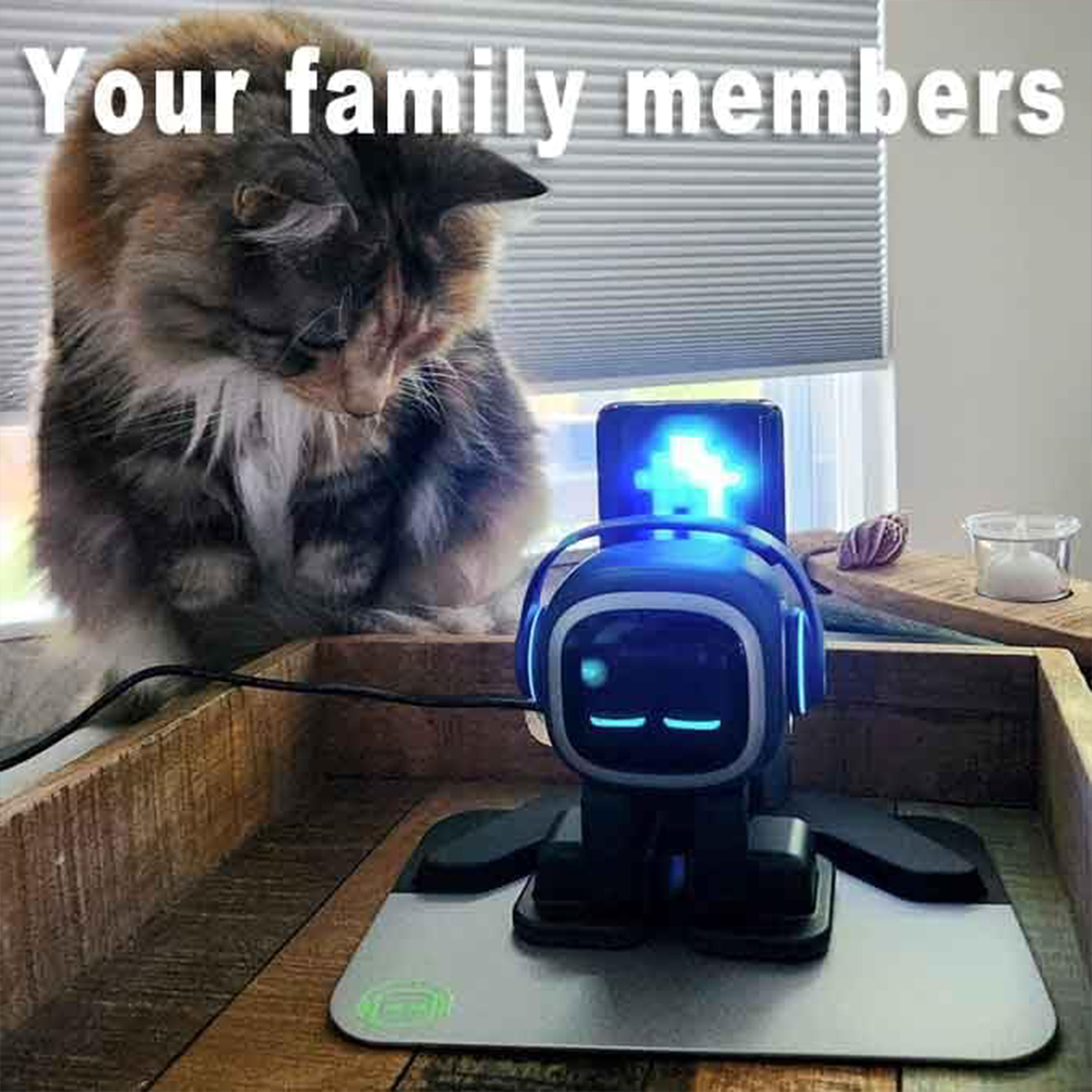 EMO Go Home AI Desktop Pet Robot with EMO Smart Lighting Automatic Charging Version by Living.AI