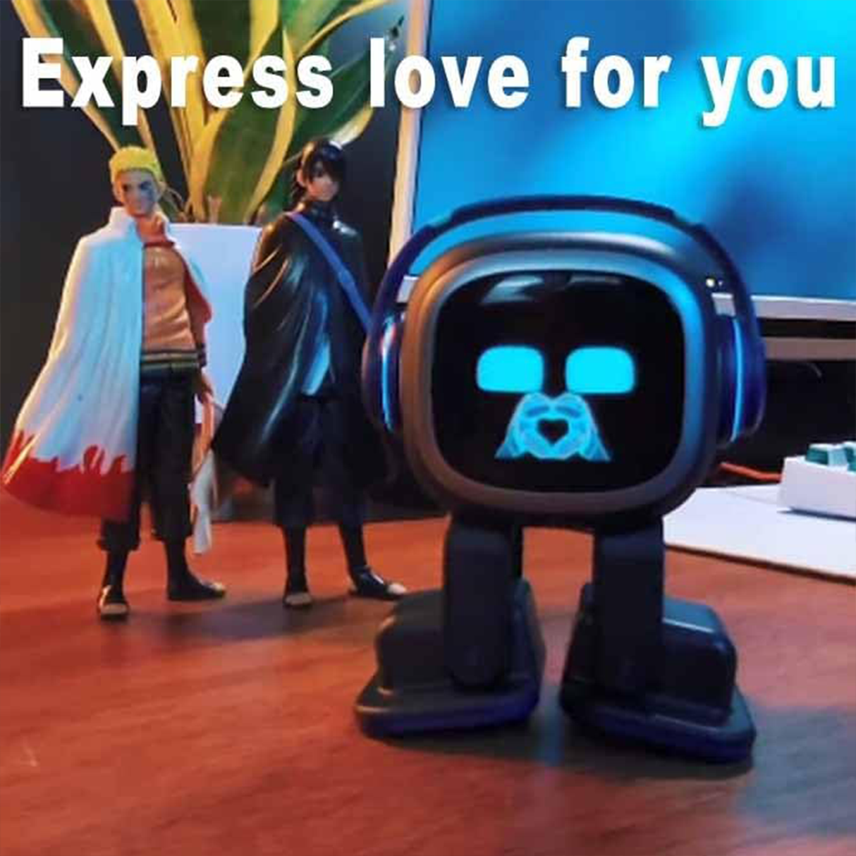 EMO Go Home AI Desktop Pet Robot with EMO Smart Lighting Automatic Charging Version by Living.AI