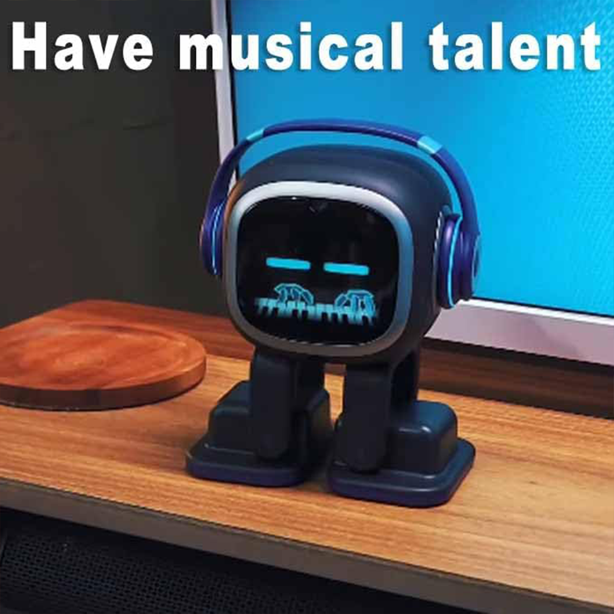 EMO Go Home AI Desktop Pet Robot with EMO Smart Lighting Automatic Charging Version by Living.AI