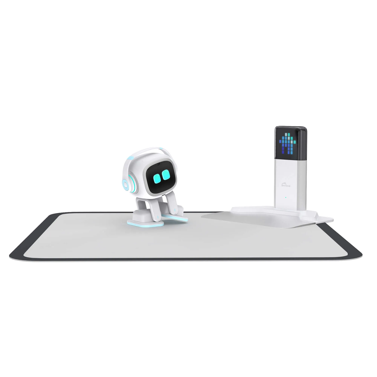 EMO Go Home AI Desktop Pet Robot with EMO Smart Lighting Automatic Charging Version by Living.AI