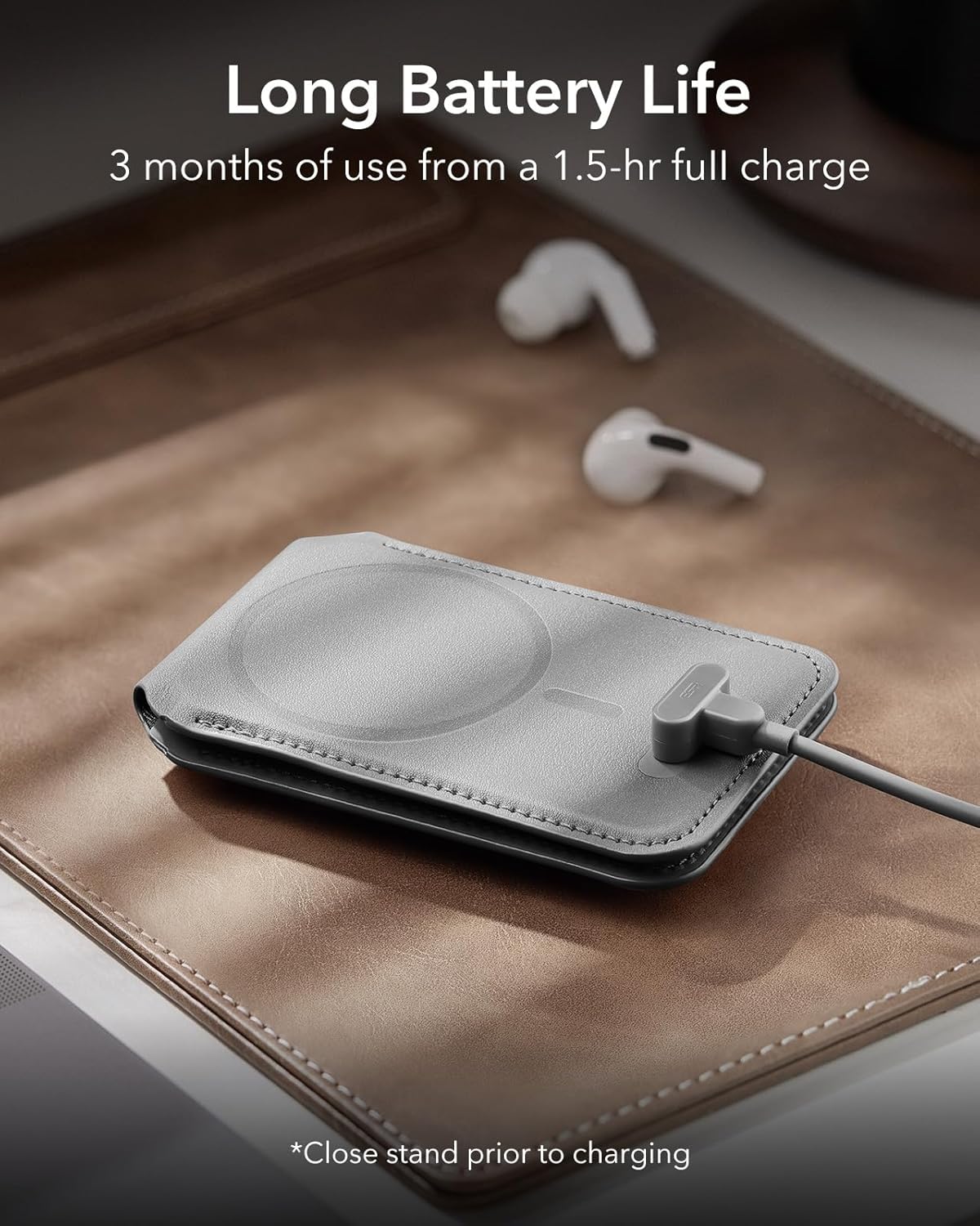 GEO Smart Card Storage with Adjustable Stand & Grip by ESR | Wallet Stand | SASKA Trading