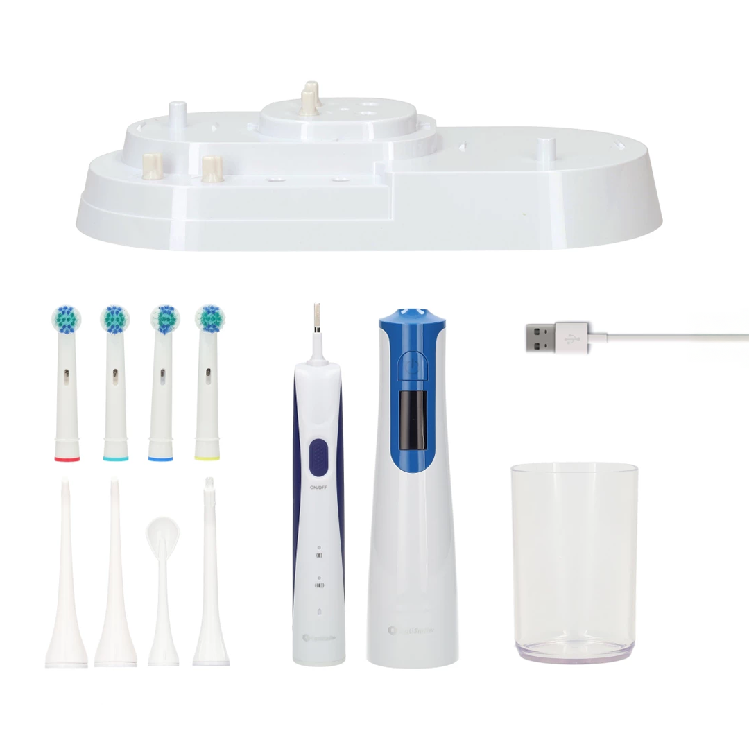 Electric Toothbrush and Water Flosser Kit by Perfect smile | Electric Toothbrush | SASKA Trading