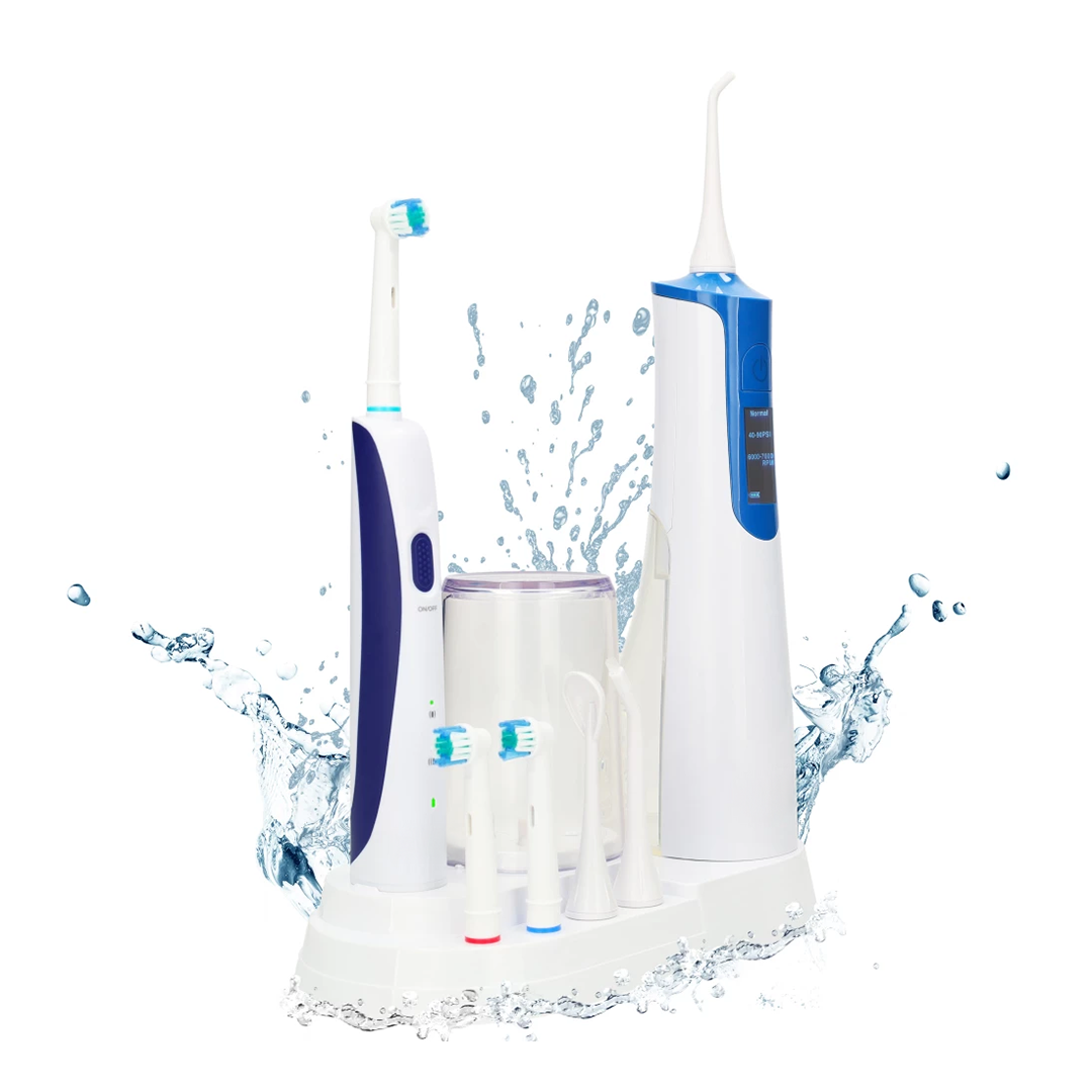 Electric Toothbrush and Water Flosser Kit by Perfect smile | Electric Toothbrush | SASKA Trading