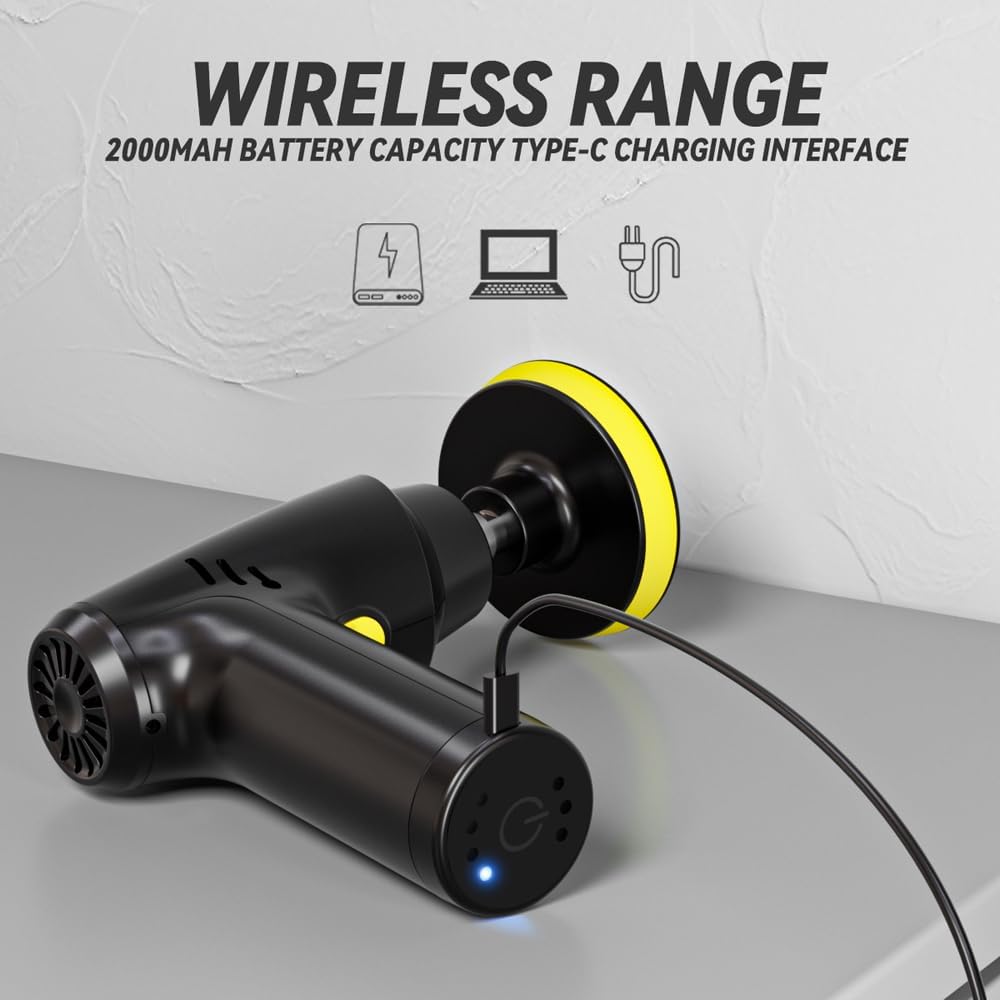 Electric Cordless Car Polishing and Waxing Machine CP-01 | Car Waxing Machine | SASKA Trading