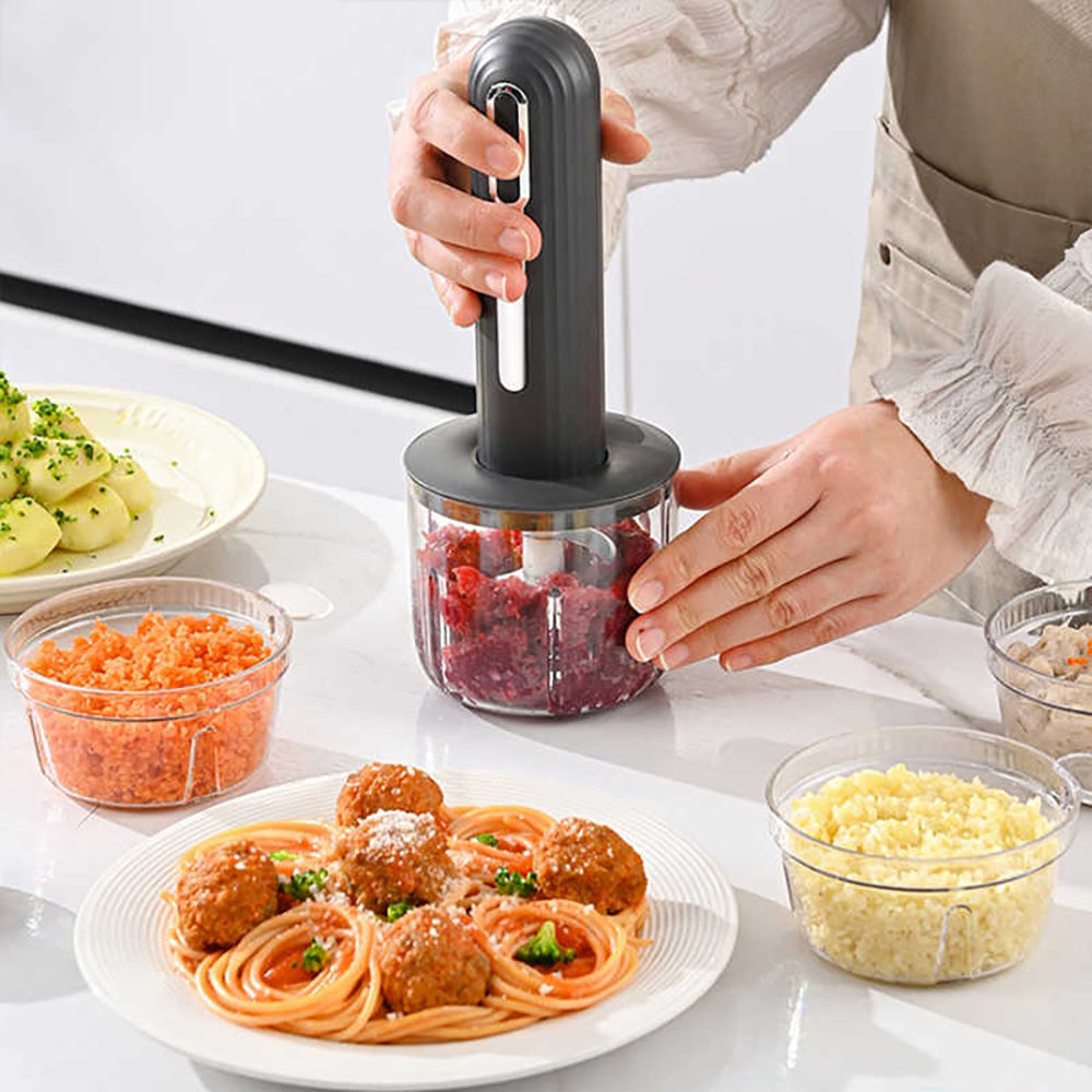 Electric Handy Stick Food Chopper Combo | Food Chopper | SASKA Trading