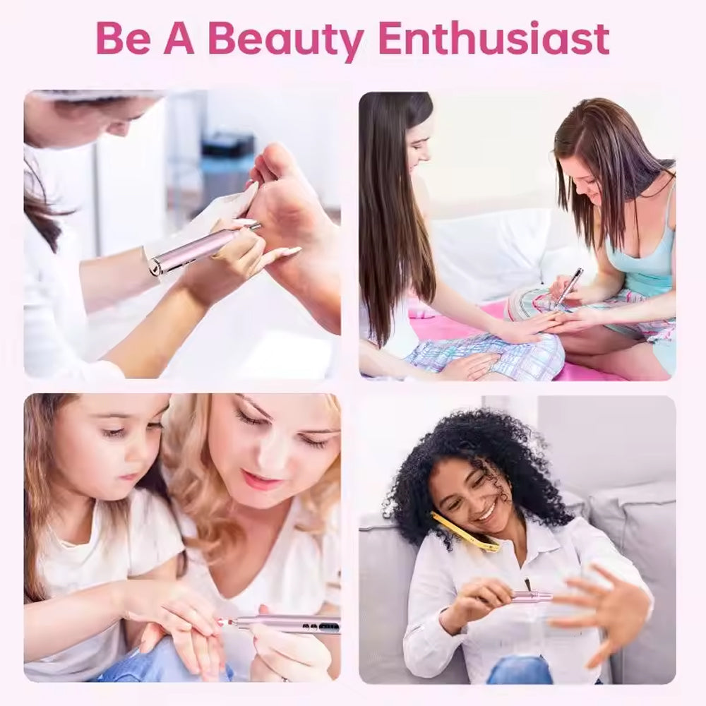 Rechargeable Electric Cordless Nail Drill Professional for Nails | Nail Care | SASKA Trading