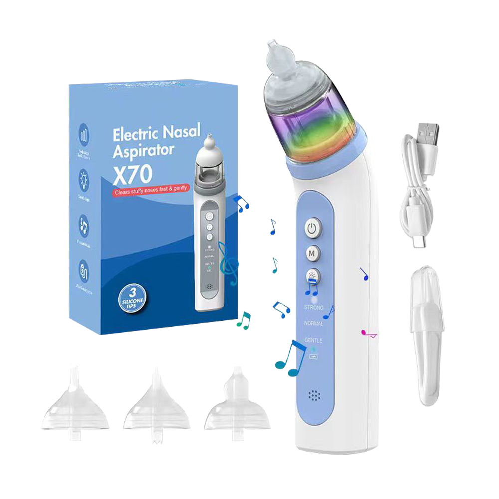 Electric Baby Nasal Aspirator Vacuum Cleaner X70 | Baby Nasal Aspirator | SASKA Trading