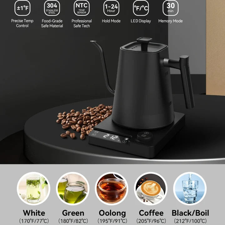 KT10 PRO Electric Kettle 1L | Electric Kettle | SASKA Trading