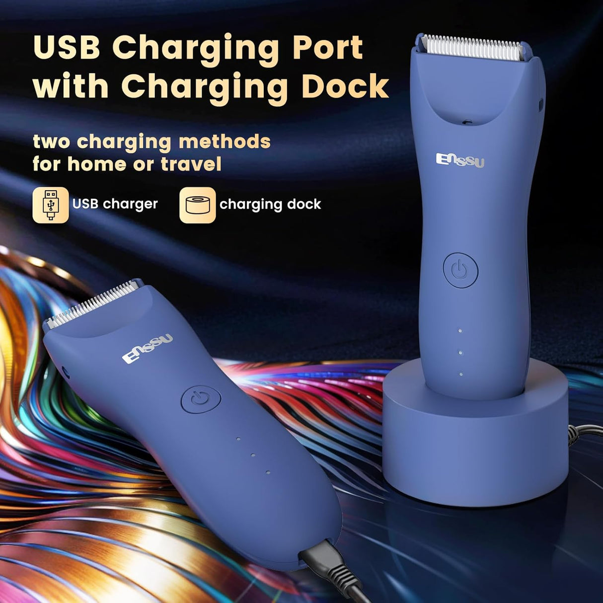 Waterproof Hair Clipper Body Trimmer for Man by Enssu | Hair Clipper | SASKA Trading