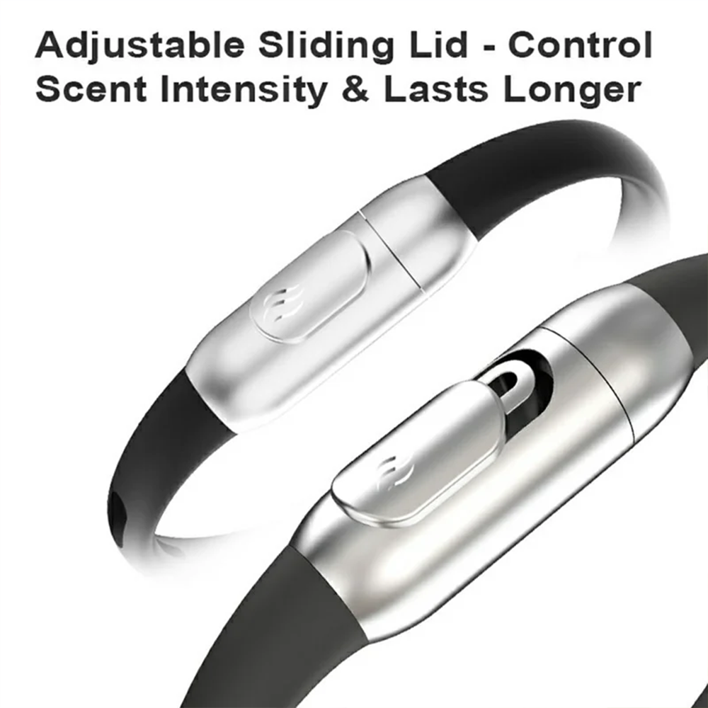 Essential Oil Mosquito Repellent Bracelet – Silicone Insect Protection Wristband