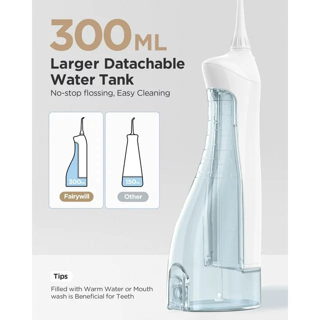 Fairywill 2 in 1 Water Flosser & Electric Toothbrush | Water Flosser | SASKA Trading