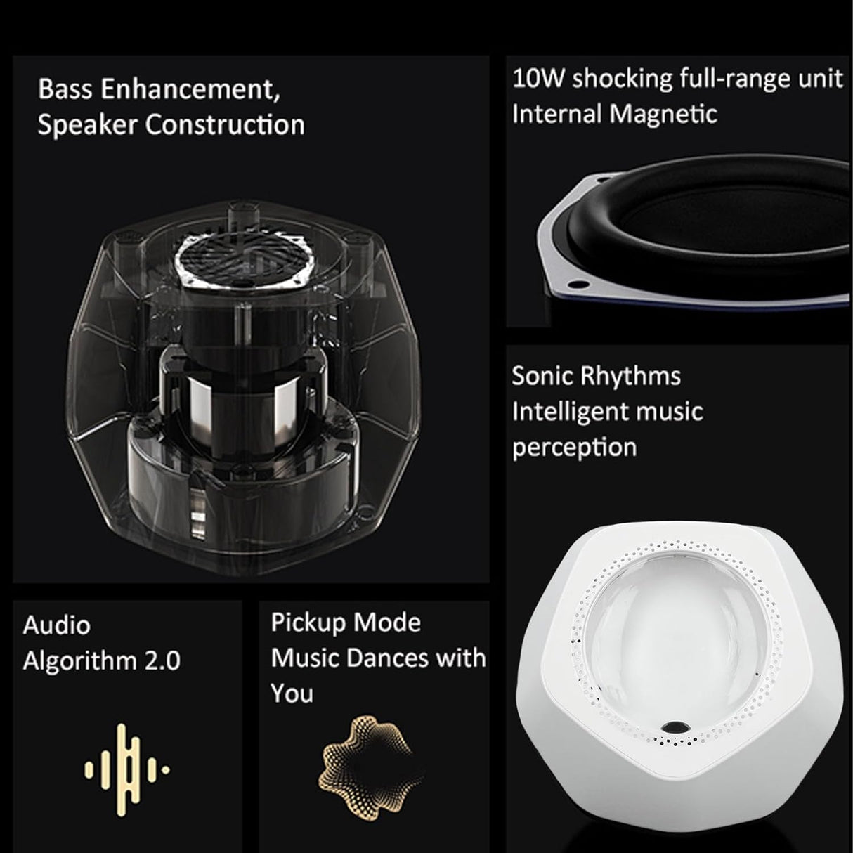 Magnetic Ferro fluid Bluetooth Speaker by FREKVENS | Speaker | SASKA Trading