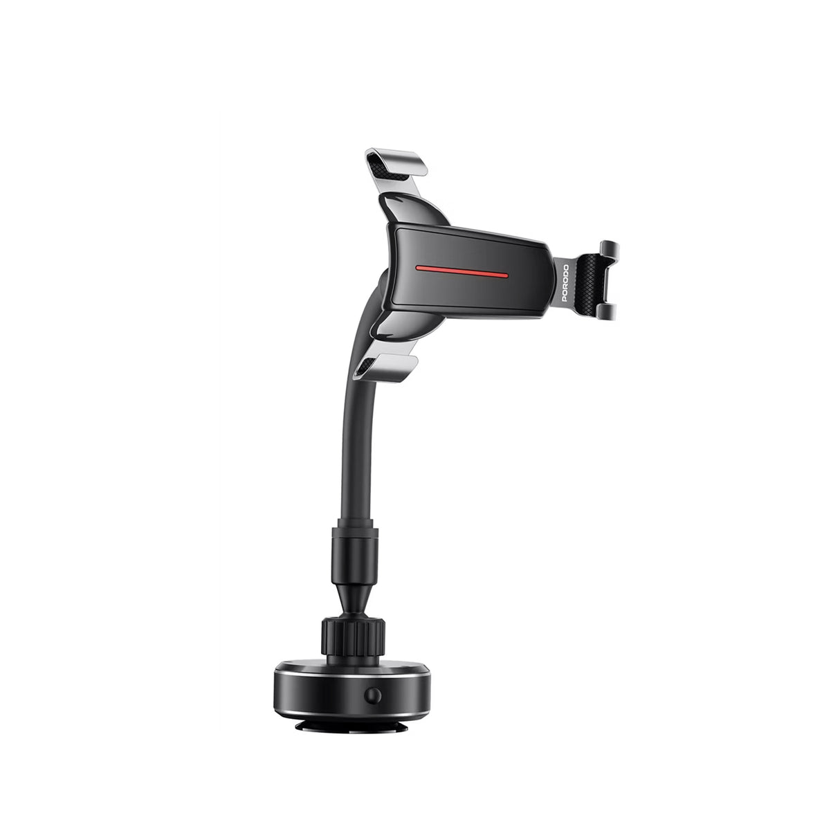 حامل الهاتف العالمي FlexiMount – حامل قابل للتعديل للسيارة والمكتب، شفط قوي من Porodo