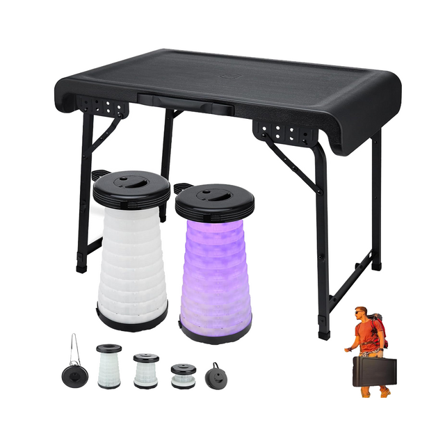 Outdoor Foldable Table and 2 Stools Set | Outdoor Table | SASKA Trading