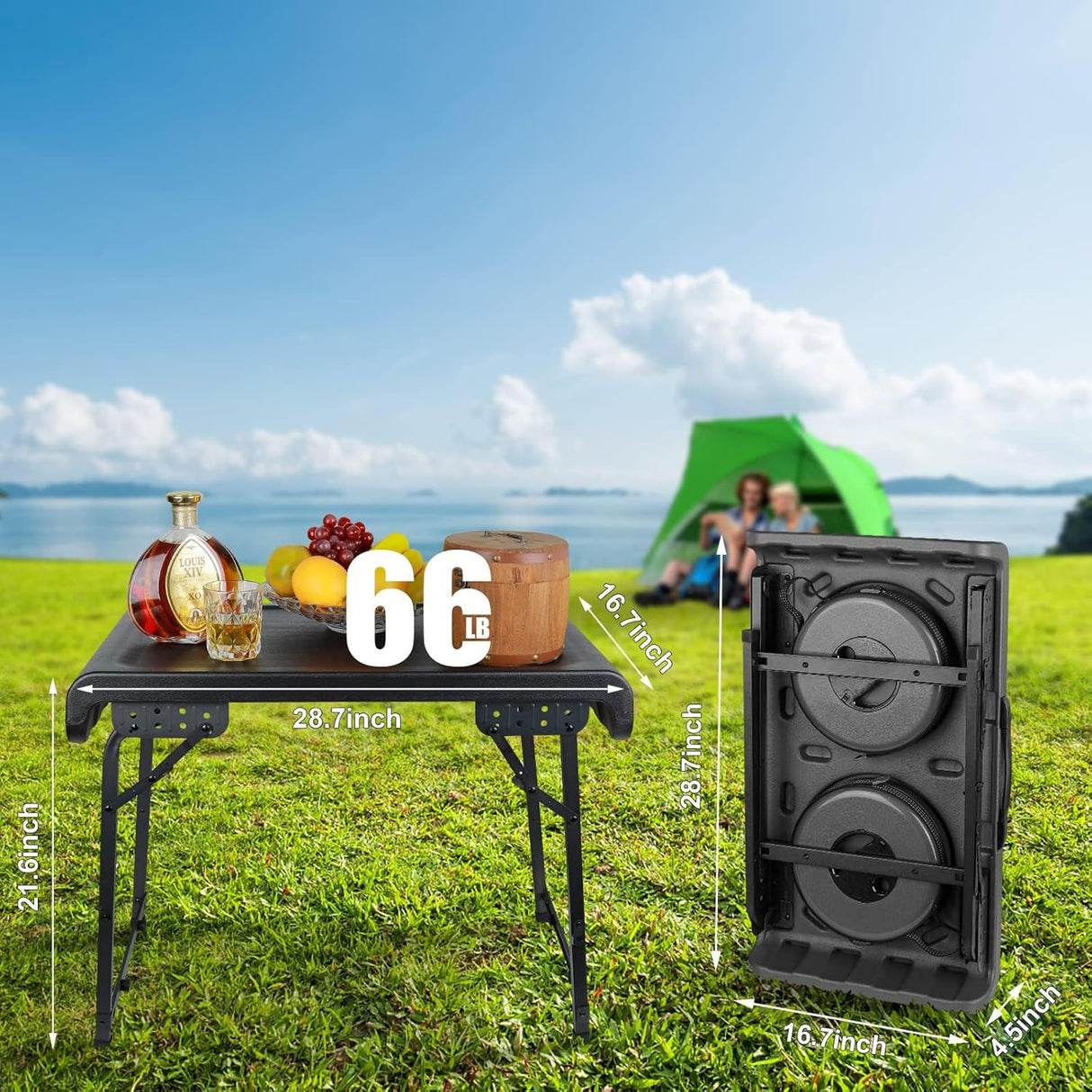 Outdoor Foldable Table and 2 Stools Set | Outdoor Table | SASKA Trading