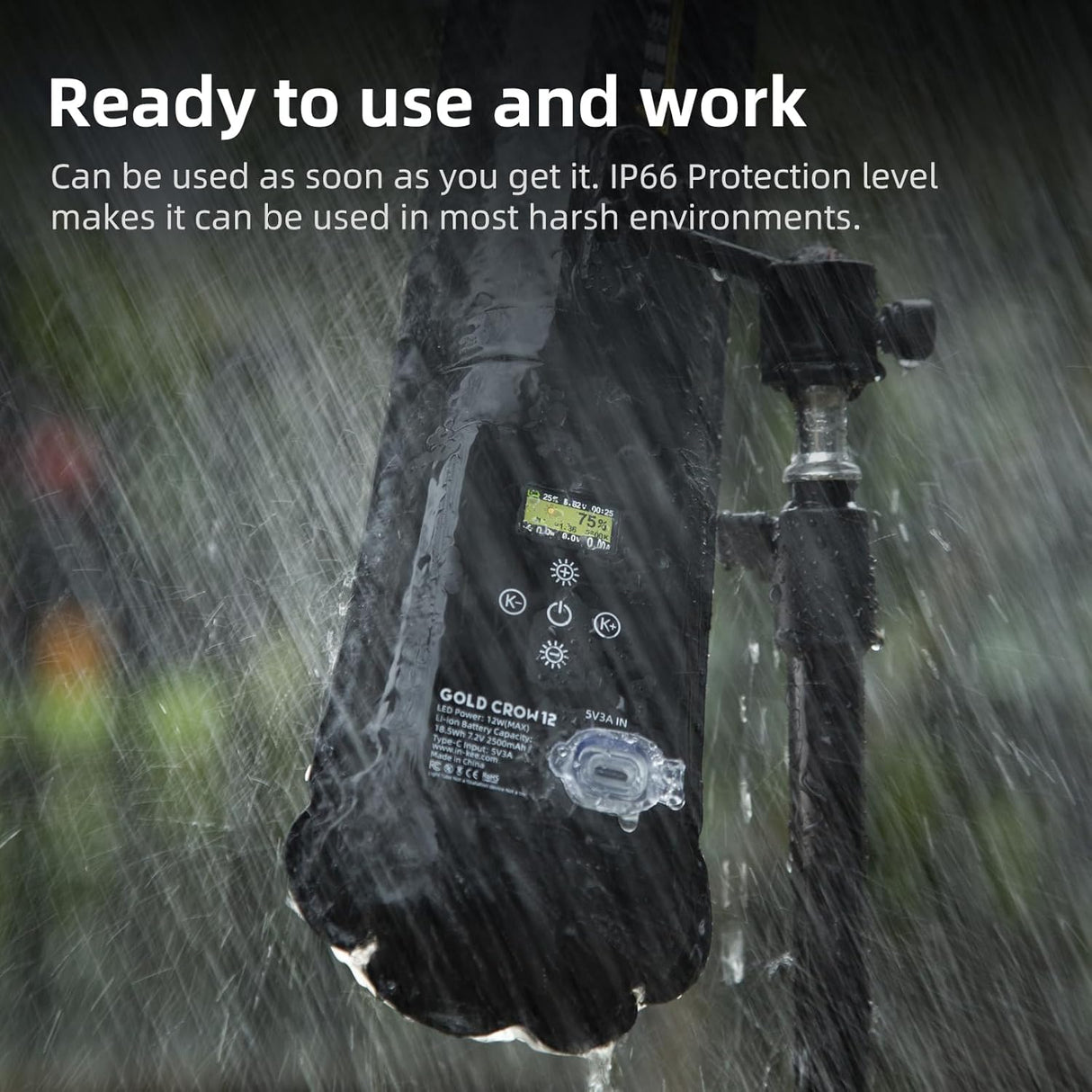 GC12 Bi-color Temperature Inflatable Photography Light Tube by INKEE | LED Video Light | SASKA Trading