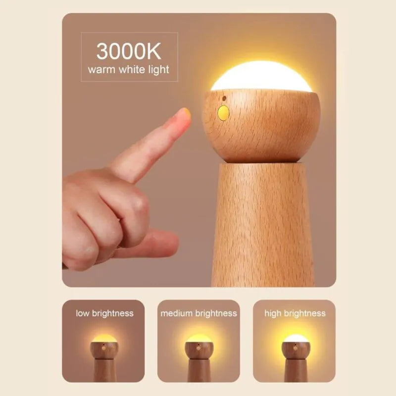 GOOD Voice Activated Sensor Light | Bedside Lamp | SASKA Trading