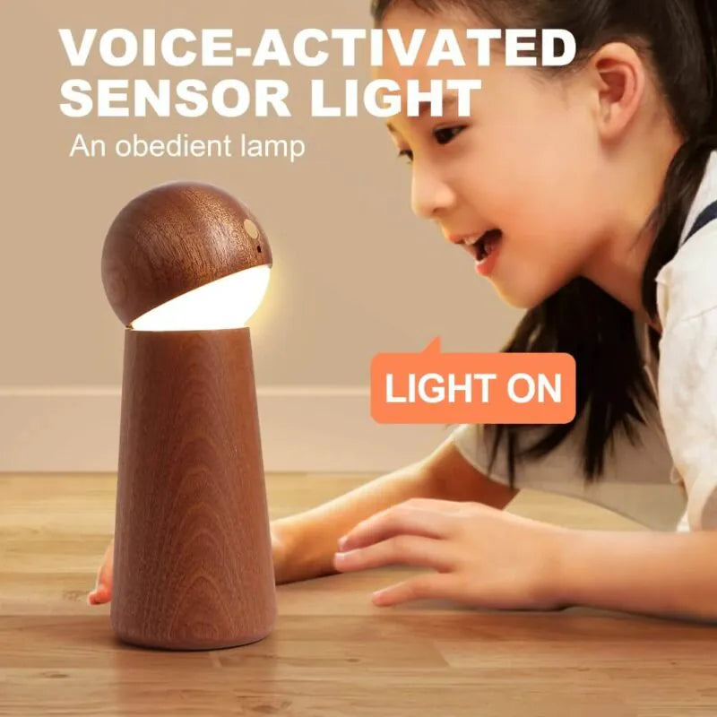 GOOD Voice Activated Sensor Light | Bedside Lamp | SASKA Trading
