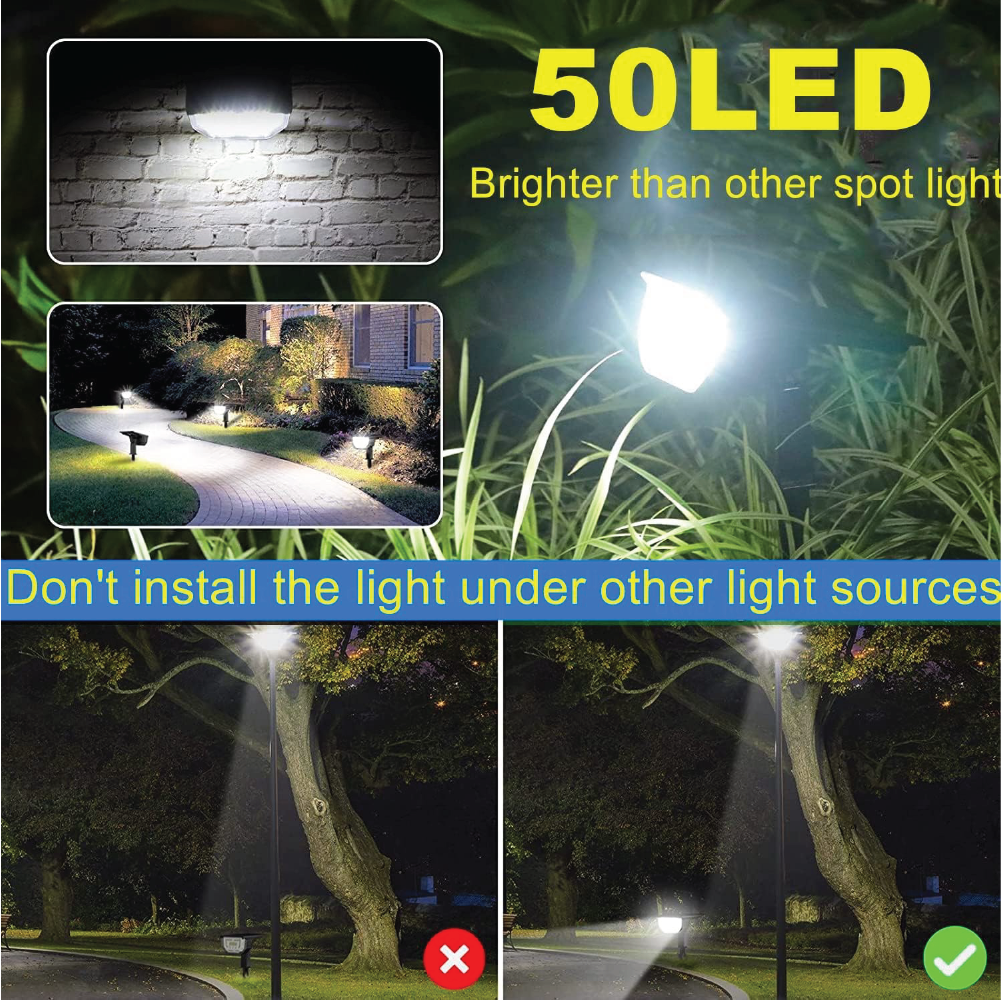 Solar Garden Light Pack of 2 | Outdoor Lights | SASKA Trading