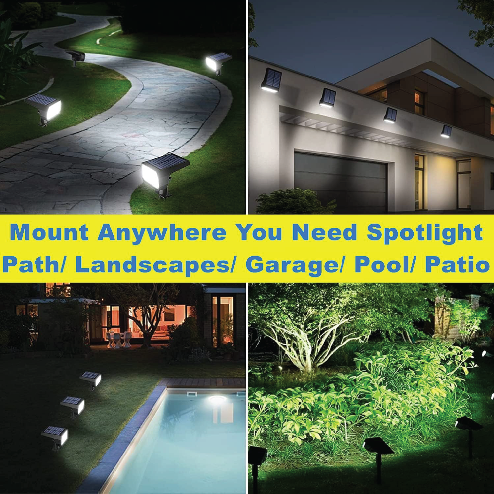 Solar Garden Light Pack of 2 | Outdoor Lights | SASKA Trading