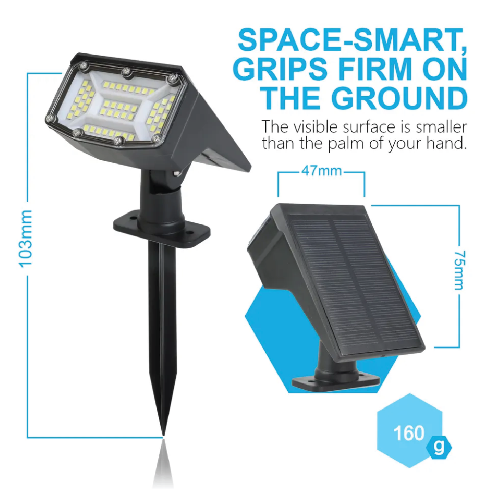 Solar Garden Light Pack of 2 | Outdoor Lights | SASKA Trading