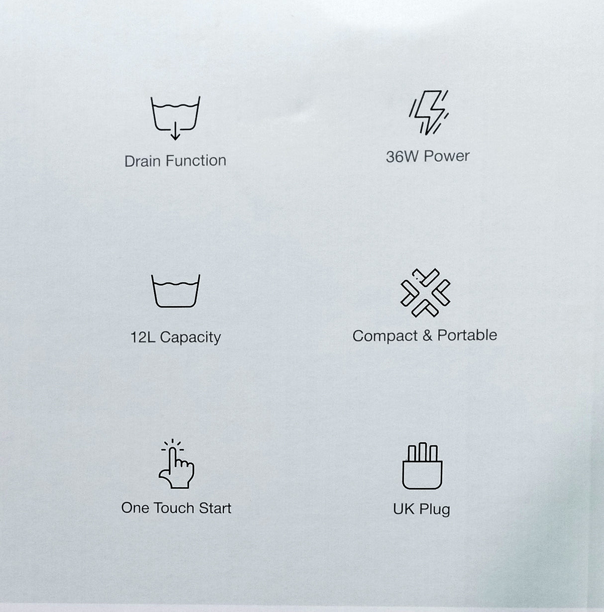 Portable Mini Washing Machine 12L - Purple by Green Lion | Mini Washing Machine | SASKA Trading