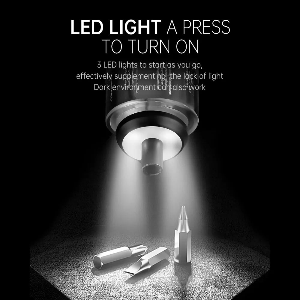 Green Lion 35 in 1 Electric Screwdriver Set Black | Electric Screwdriver | SASKA Trading