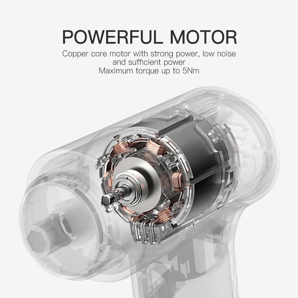 Green Lion 35 in 1 Electric Screwdriver Set Black | Electric Screwdriver | SASKA Trading