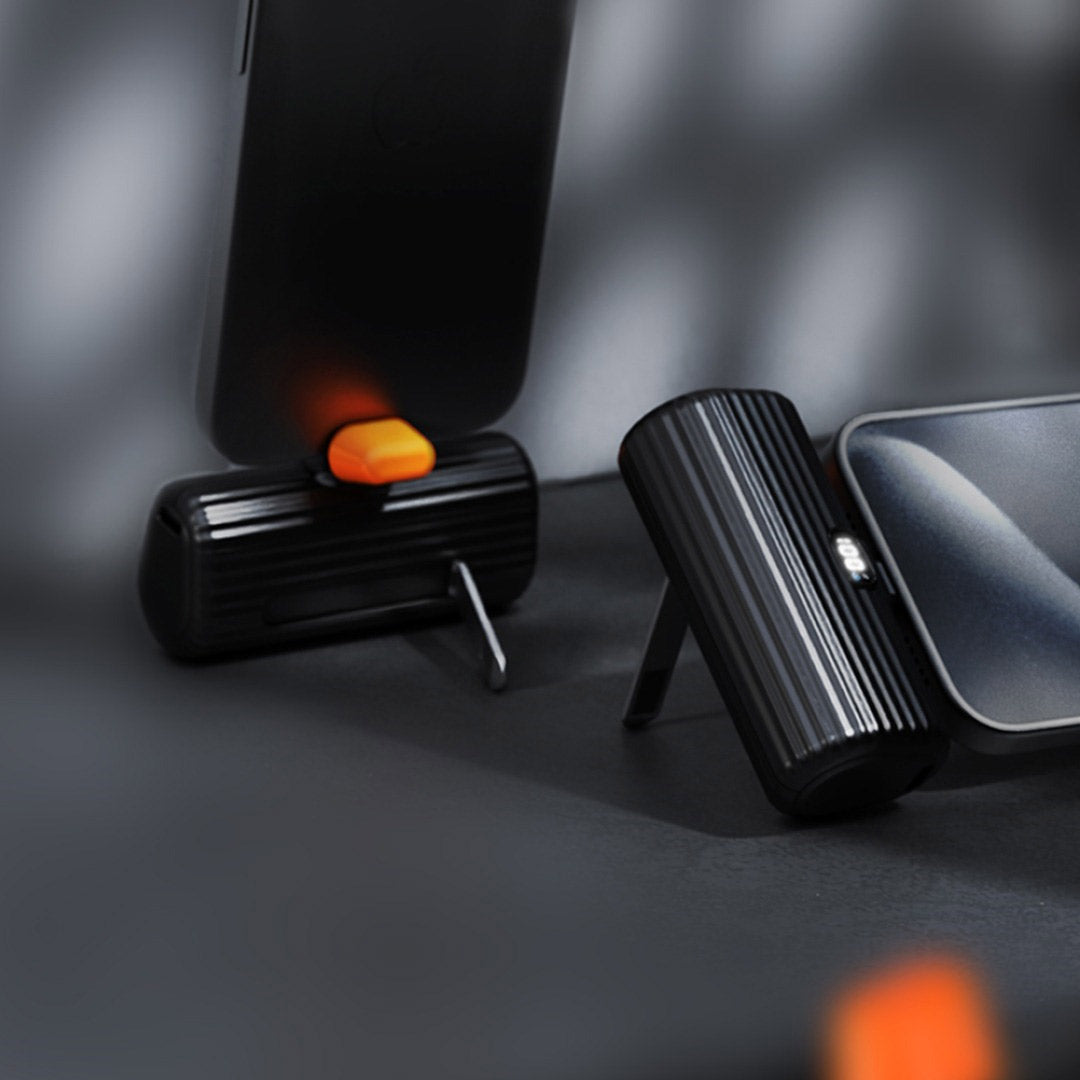 Pocket Power Bank Type-C Output 5000 mAh Black by Green Lion | Power Bank | SASKA Trading