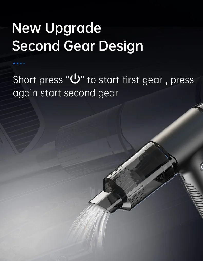 Wireless Vacuum Cleaner & Dust Blower 2 in 1 55W - Black | Vacuum Cleaner | SASKA Trading