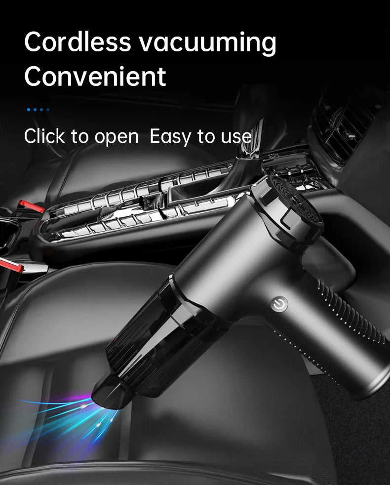 Wireless Vacuum Cleaner & Dust Blower 2 in 1 55W - Black | Vacuum Cleaner | SASKA Trading