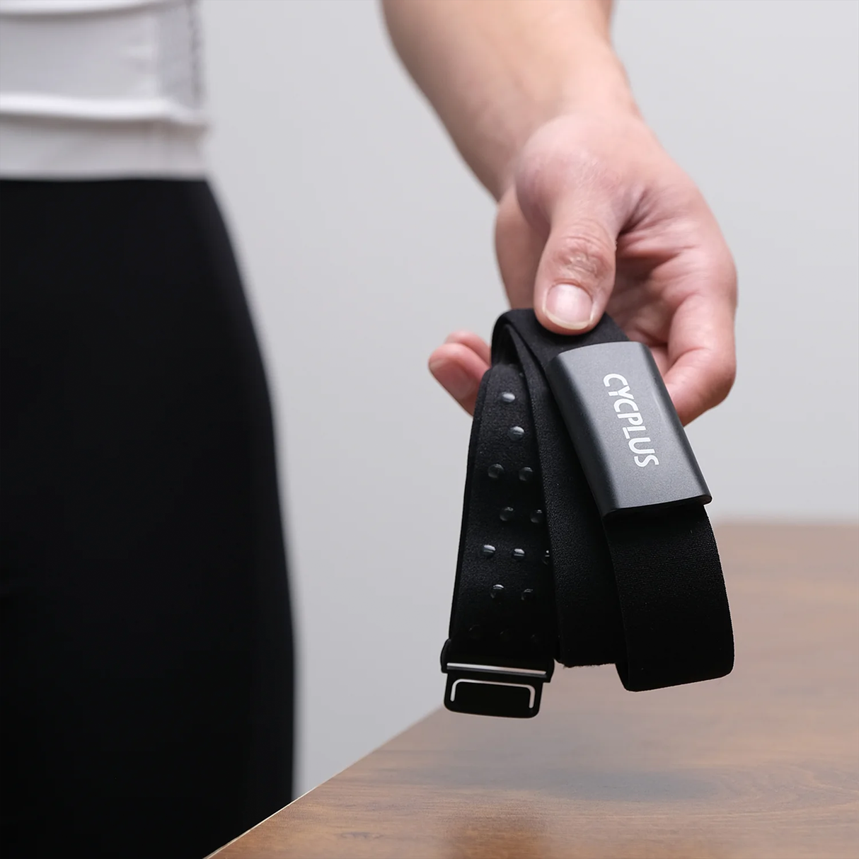 H2Pro Heart Rate Monitor Chest Strap – ECG-Accurate Bluetooth & ANT+ Sensor for Running, Cycling & Fitness Training by CYCPLUS | Heart Rate Monitor | SASKA Trading