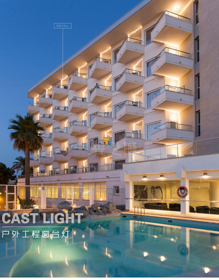 Window Sill Light 360 Degree Track Light 7W | LED Light | SASKA Trading