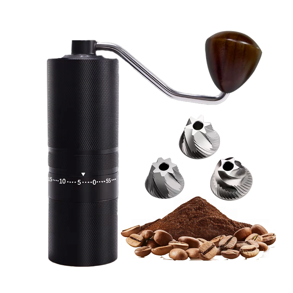 Portable Hand Brewed Coffee Grinder with Adjustable Gears | Coffee Grinder | SASKA Trading