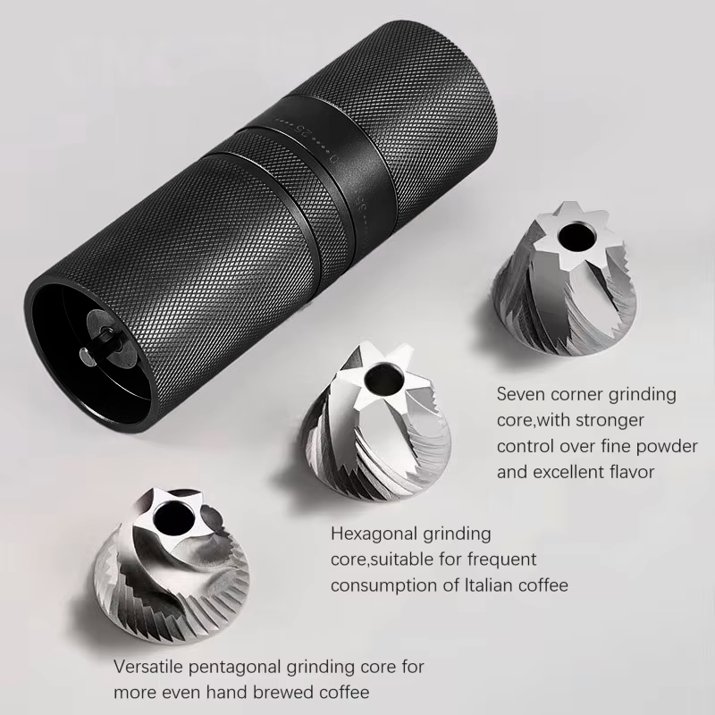 Portable Hand Brewed Coffee Grinder with Adjustable Gears | Coffee Grinder | SASKA Trading
