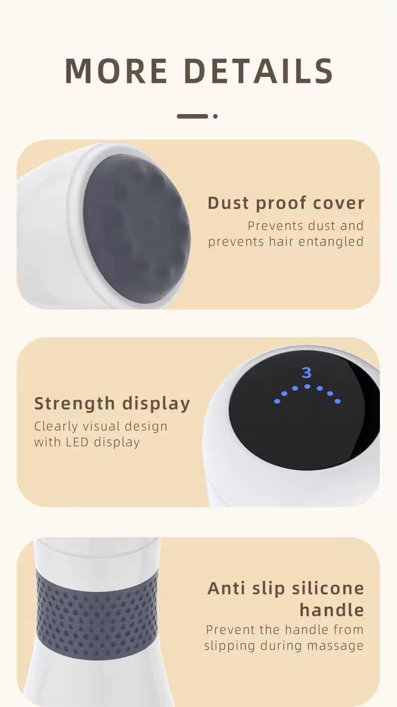 Hand Held Body Massager Battery Powered | Handheld Body Massager | SASKA Trading