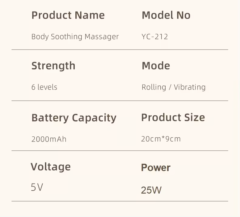 Hand Held Body Massager Battery Powered | Handheld Body Massager | SASKA Trading