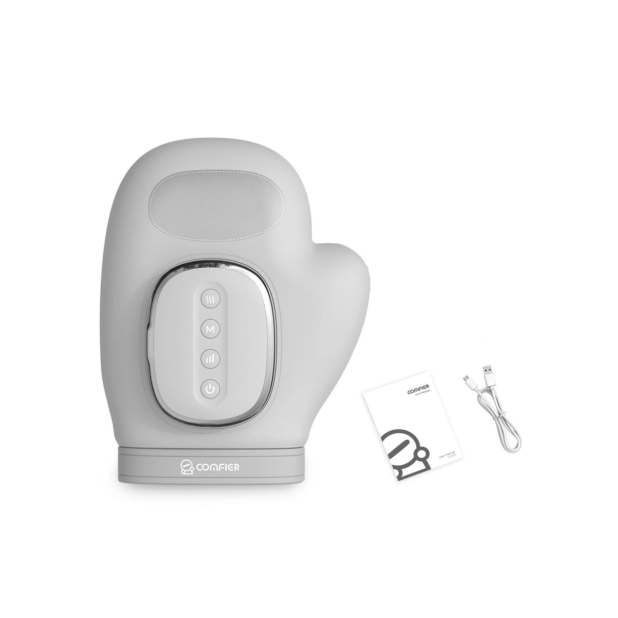 Wireless Hand Massager with Heat and Compression – Cordless Electric Wrist Massager, Rechargeable ideal for Gift by Comfier