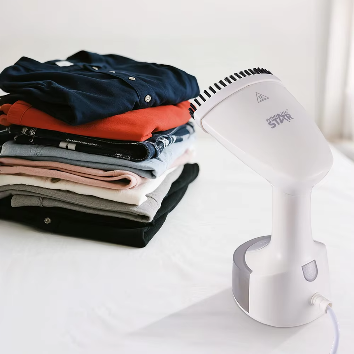 Handheld Garment Steamer ST-90411 with 140ml Tank & Steam Lock by Winning Star | Steam Iron | SASKA Trading