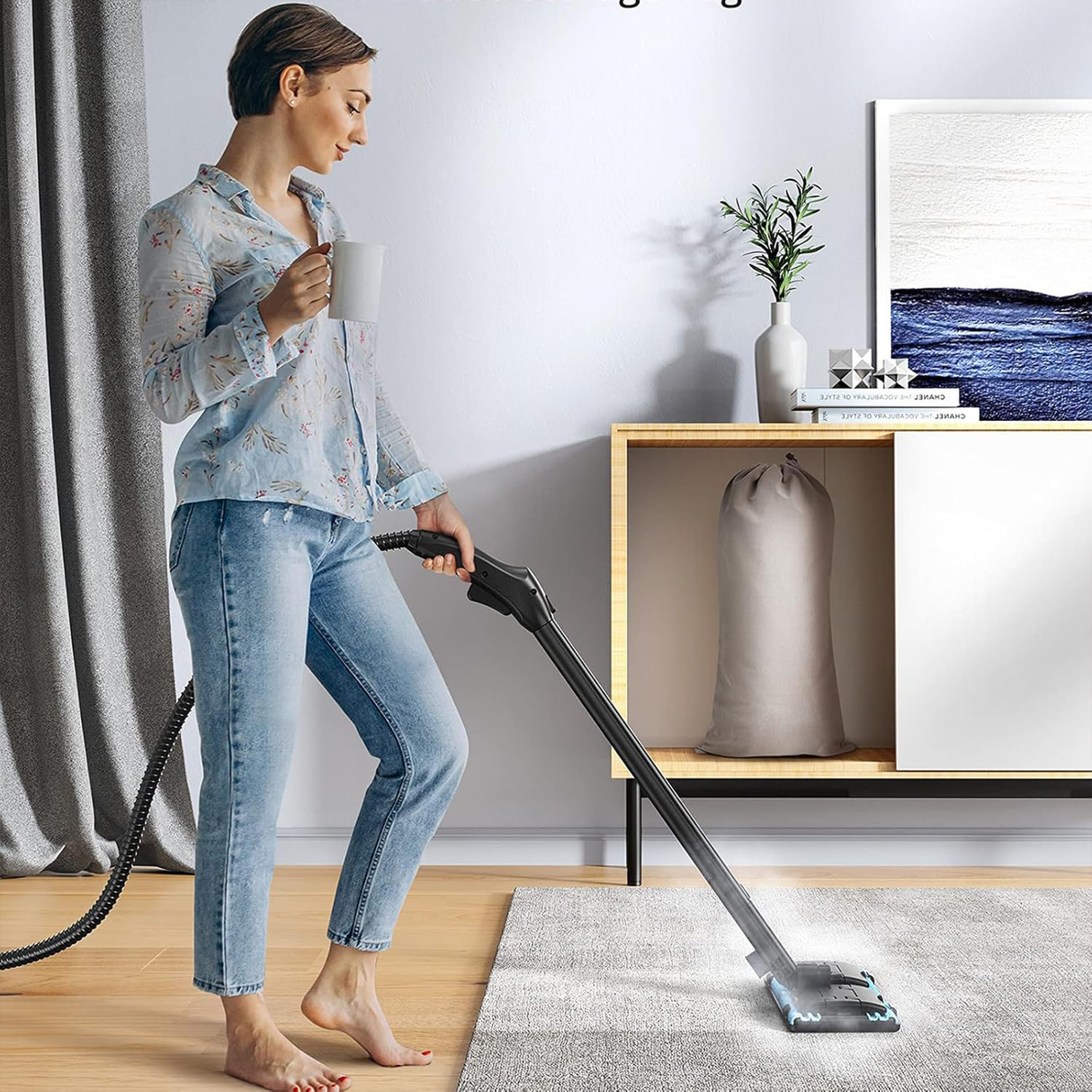 High-Temperature Steam Cleaning Machine – 2000W | Steam Cleaner | SASKA Trading