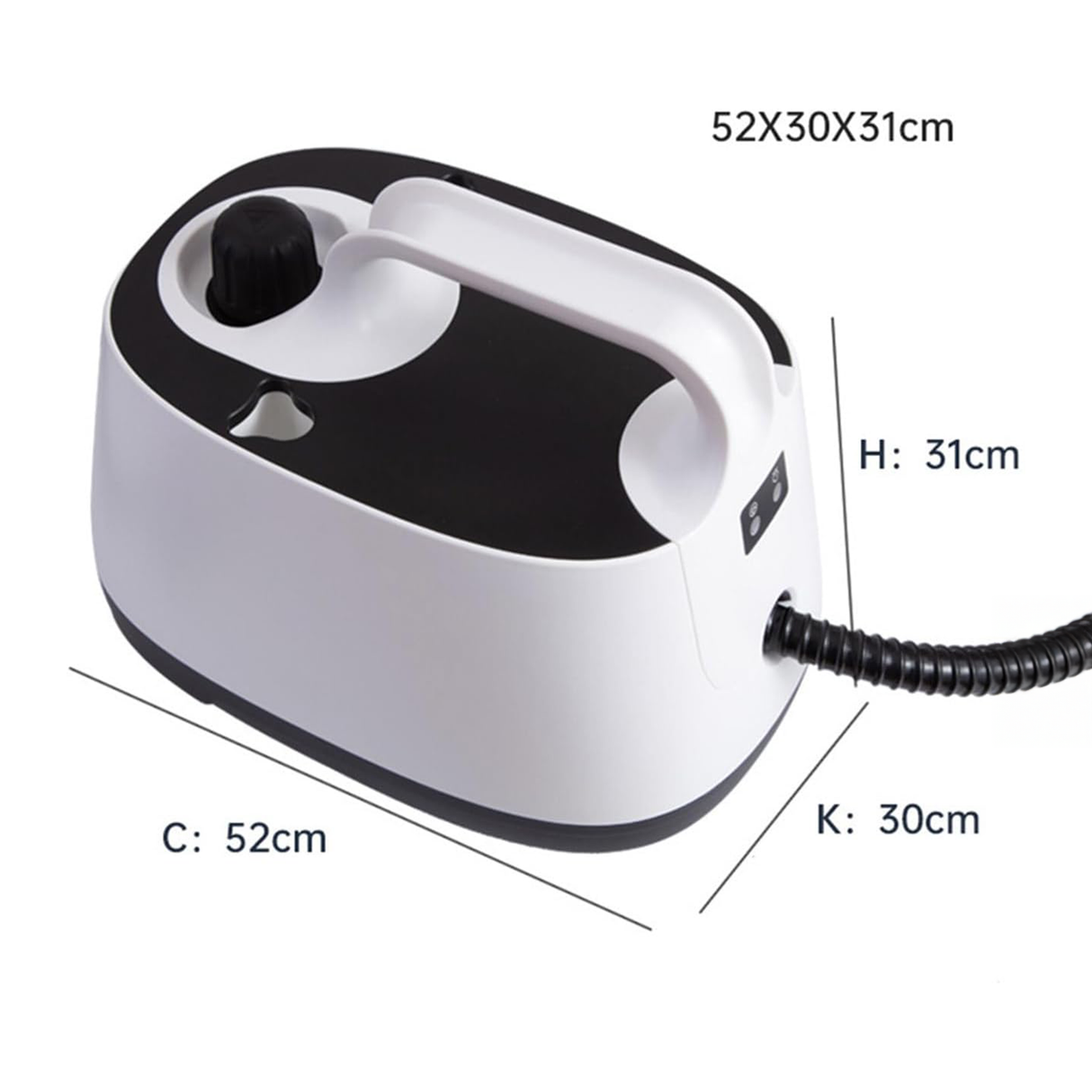 High-Temperature Steam Cleaning Machine – 2000W | Steam Cleaner | SASKA Trading