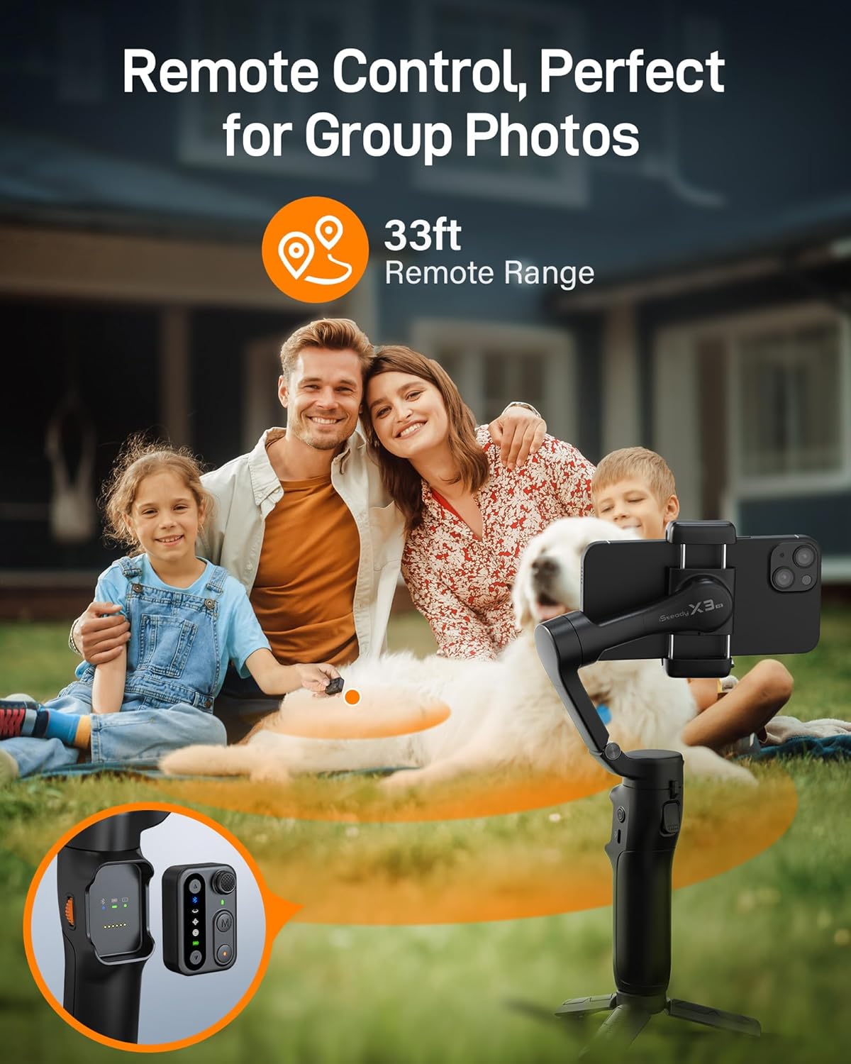 iSteady X3 SE 3-axis Foldable Smartphone Gimbal Stabilizer by Hohem | Phone Gimble | SASKA Trading