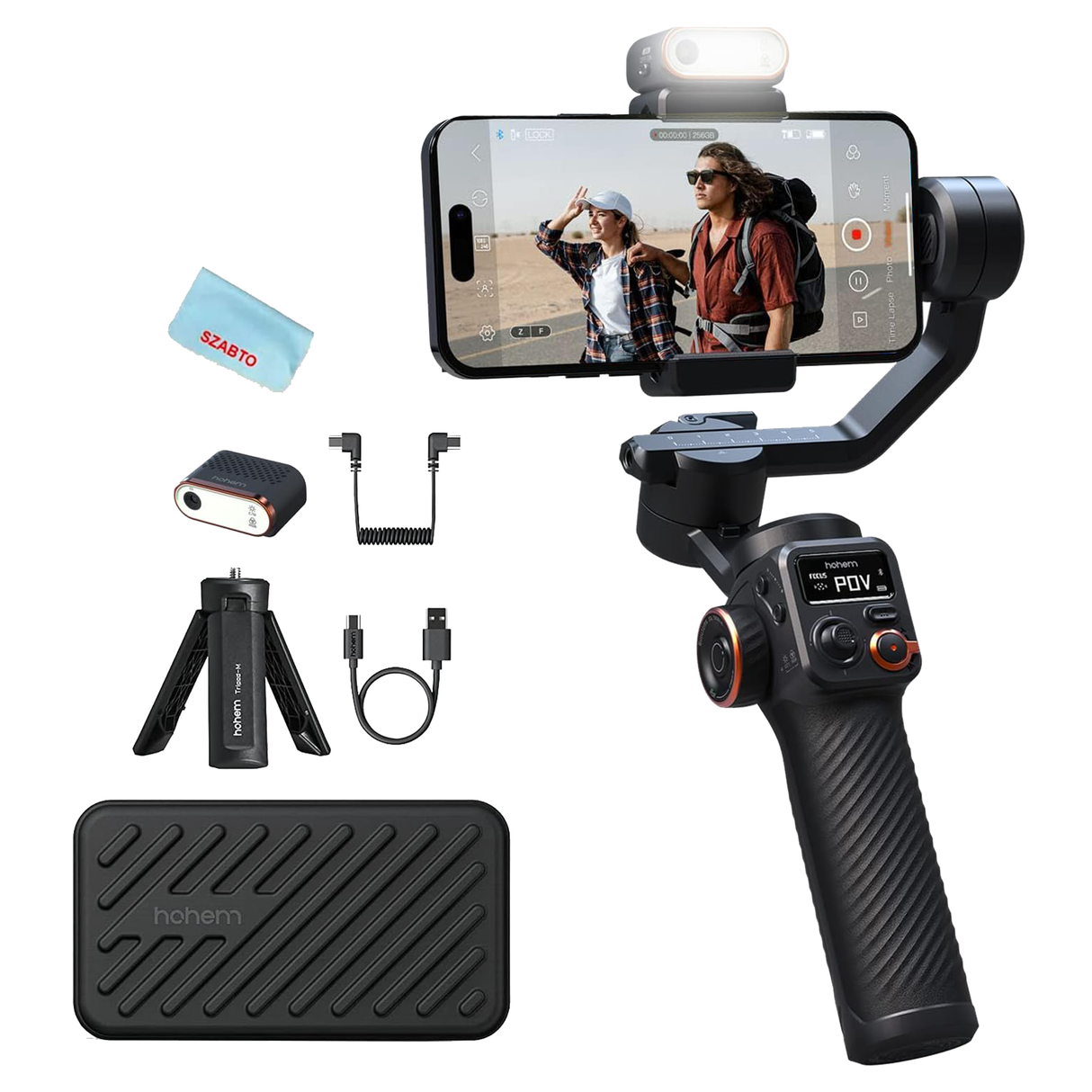 Hohem iSteady M6 Kit Smartphone Gimbal Stabilizer | Phone Gimble | SASKA Trading