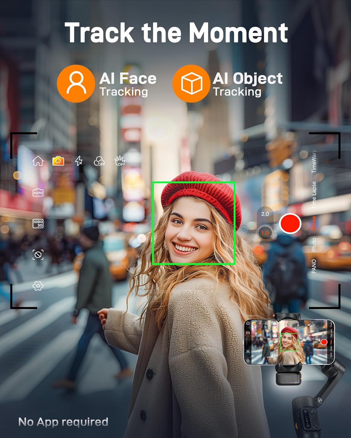 iSteady V3 Foldable Smartphone Gimbal Stabilizer with Detachable Remote Control by Hohem | Phone Gimble | SASKA Trading