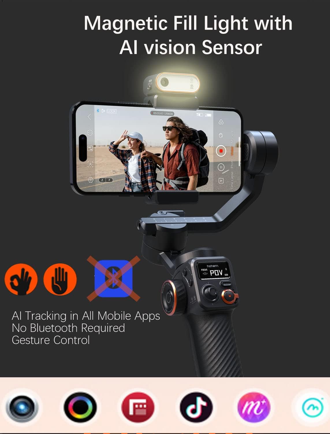 Hohem iSteady M6 Kit Smartphone Gimbal Stabilizer | Phone Gimble | SASKA Trading
