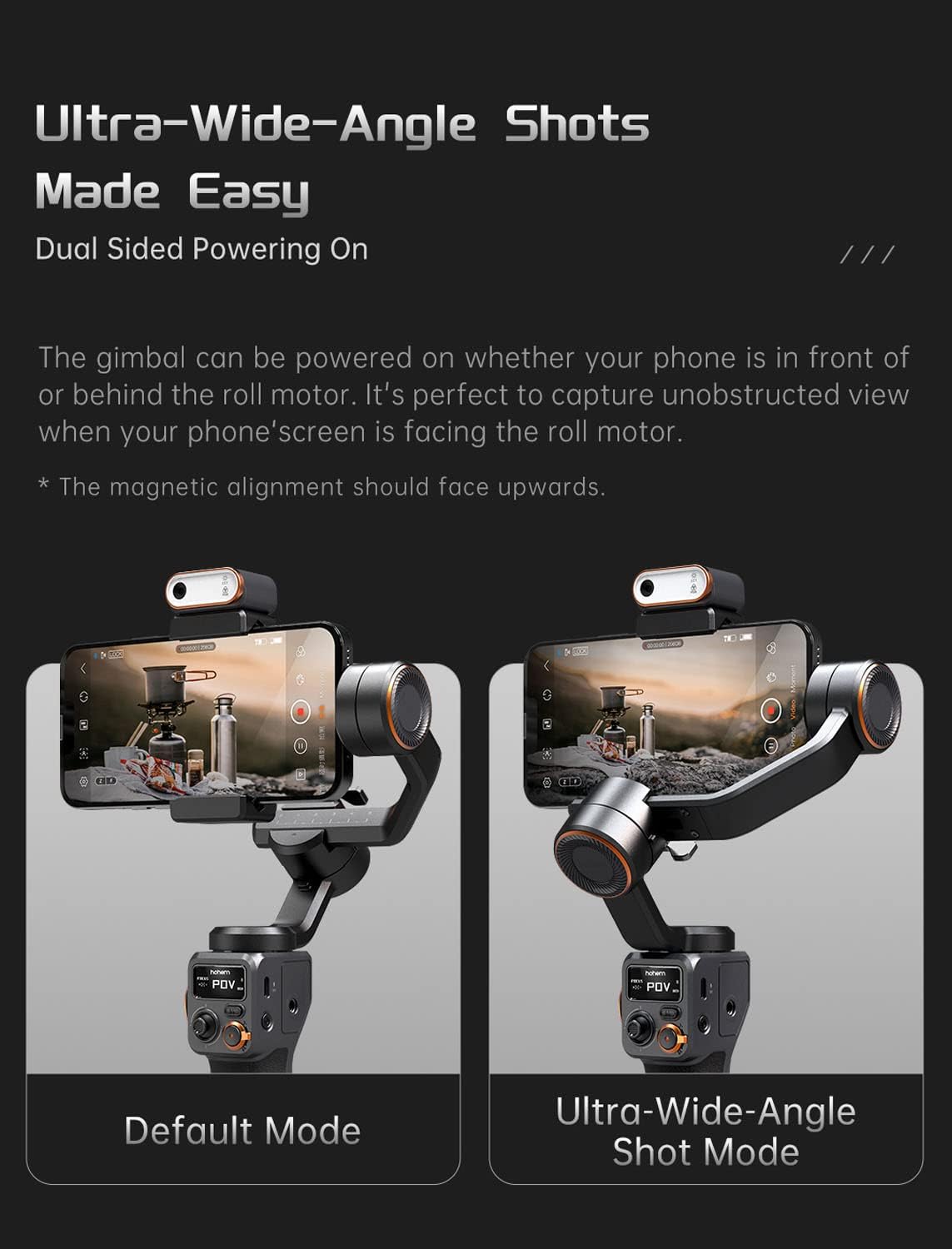 Hohem iSteady M6 Kit Smartphone Gimbal Stabilizer | Phone Gimble | SASKA Trading