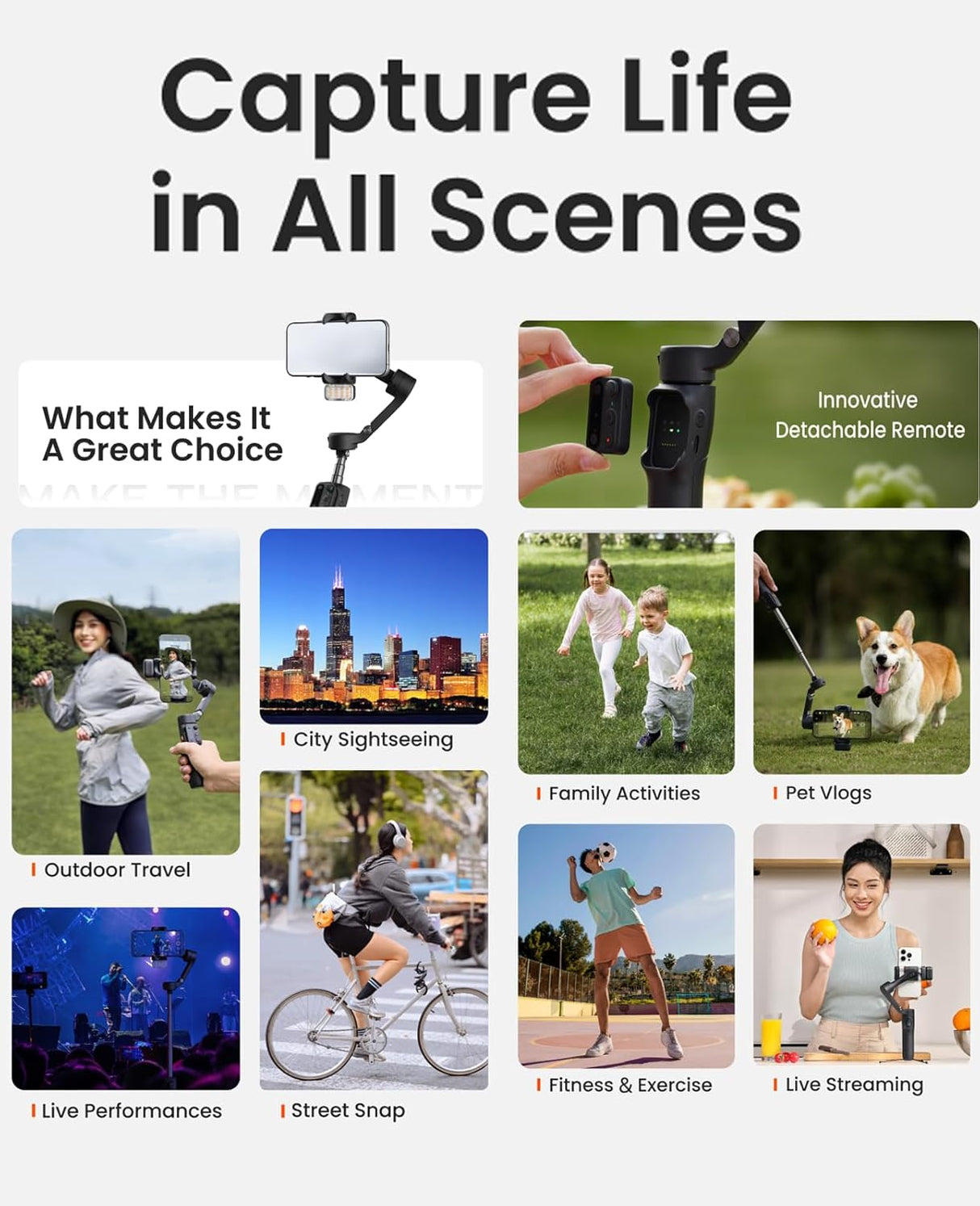 iSteady X3 3-axis Palm Foldable Smartphone Gimbal Stabilizer by Hohem | Phone Gimble | SASKA Trading