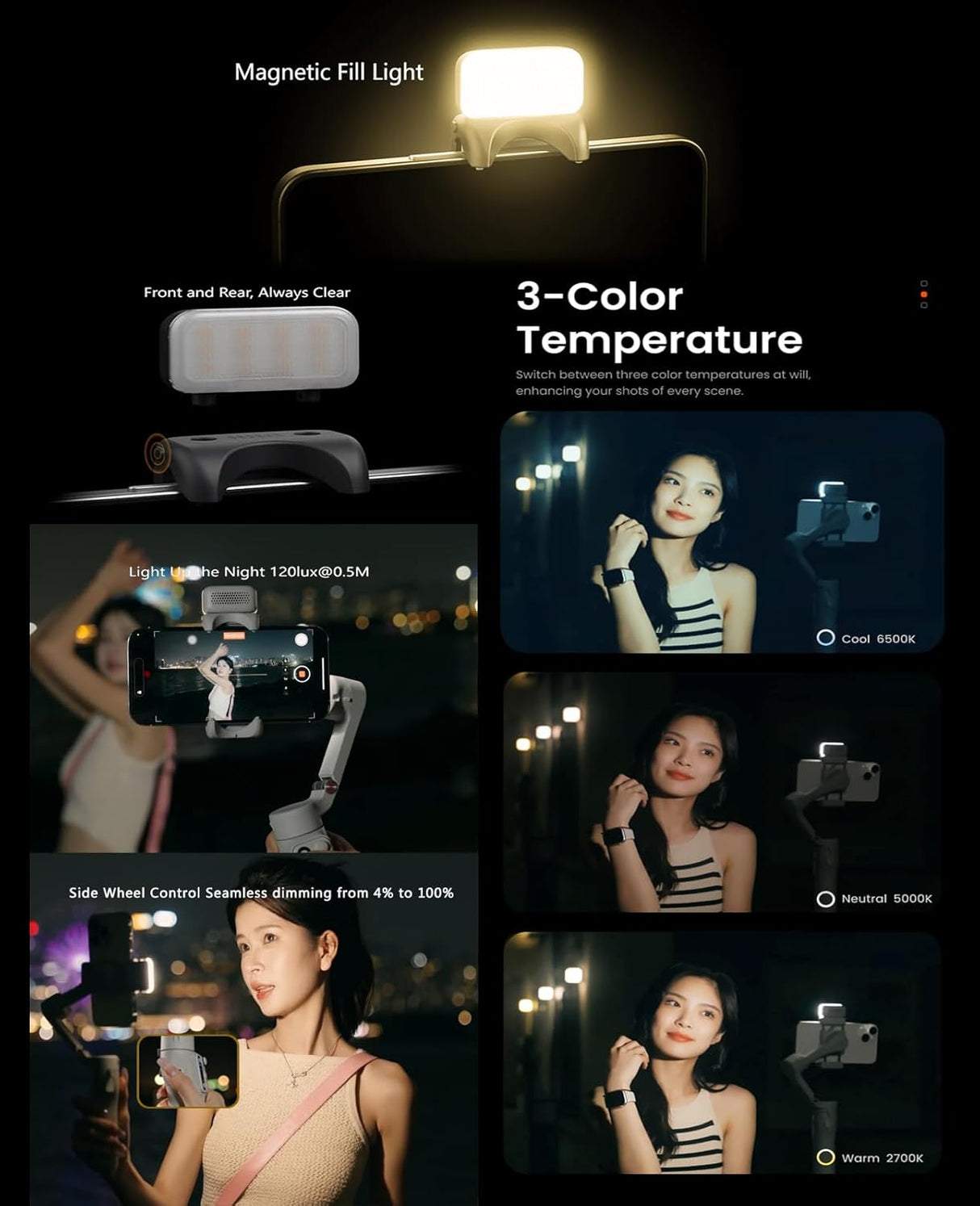 iSteady X3 3-axis Palm Foldable Smartphone Gimbal Stabilizer by Hohem | Phone Gimble | SASKA Trading